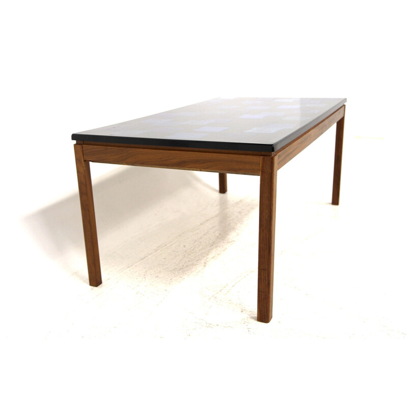 Mesa de café Vintage rosewood de P. Törneman, Dinamarca 1970