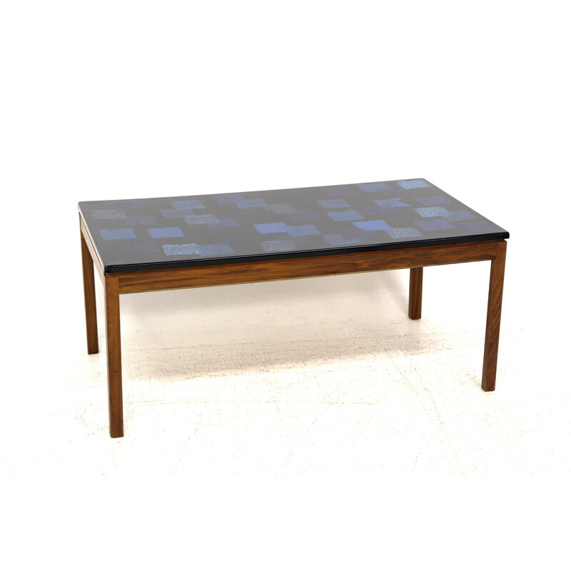 Vintage rosewood coffee table by P. Törneman, Denmark 1970