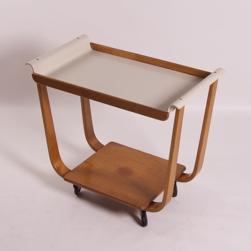 Serving Trolley Rolo model PB01 by Cees Braakman for UMS Pastoe - 1950s