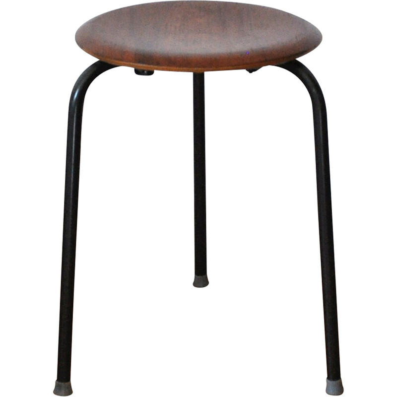 Danish vintage "Dot" stool by Arne Jacobsen for Fritz Hansen