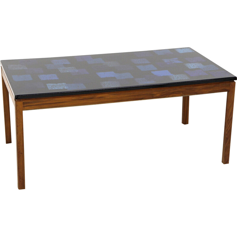 Vintage rosewood coffee table by P. Törneman, Denmark 1970