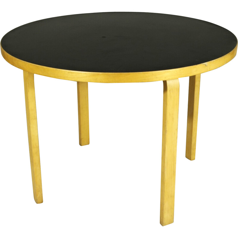 Vintage dining table 90A by Alvar Aalto for Artek, 1933