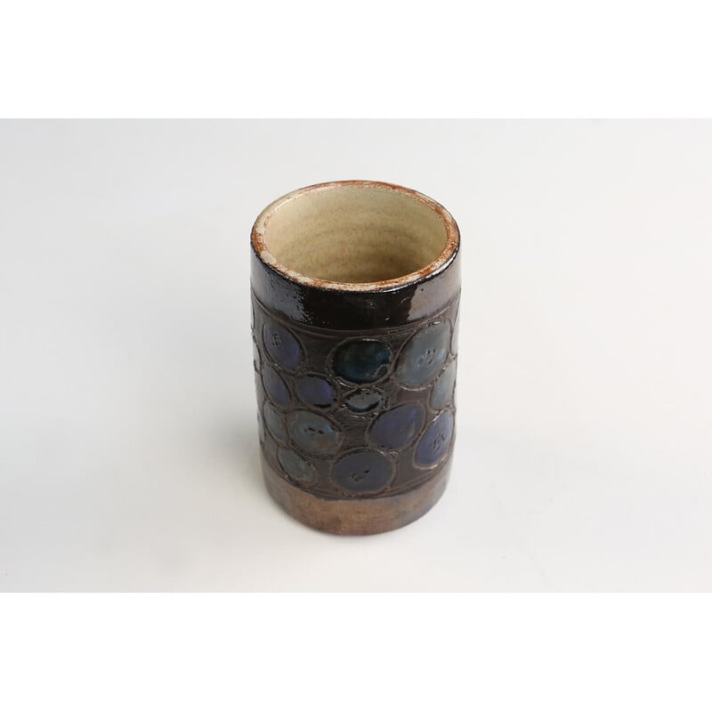 Vase vintage en céramique de Perignem, 1960
