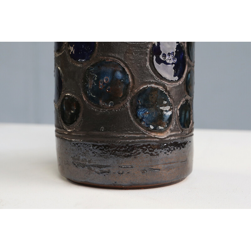 Vintage ceramic vase by Perignem, 1960s