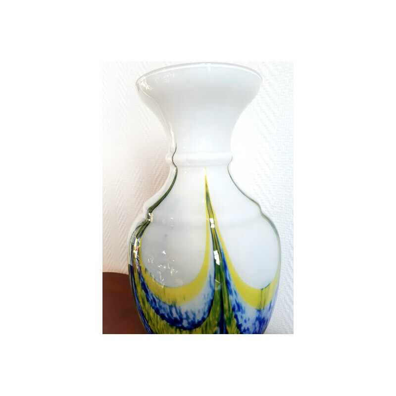 Vintage Murano glass vase by Carlo Moretti, 1970s