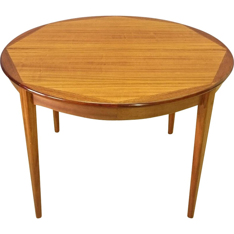 Scandinavian table made or rosewood - 1950s