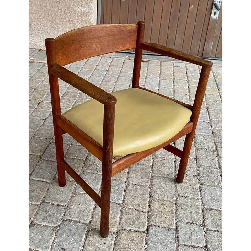Vintage fauteuil van Borge Mogensen voor Fredericia Stole Fabrice