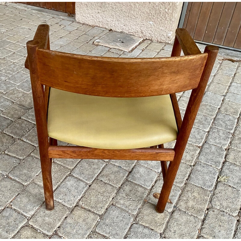 Vintage fauteuil van Borge Mogensen voor Fredericia Stole Fabrice