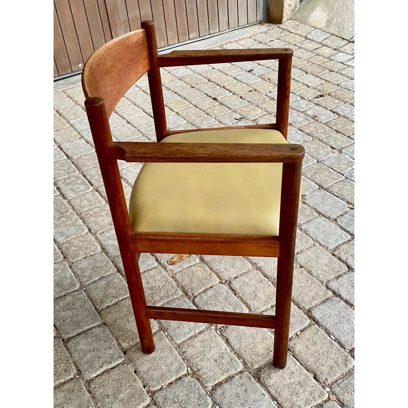 Vintage fauteuil van Borge Mogensen voor Fredericia Stole Fabrice