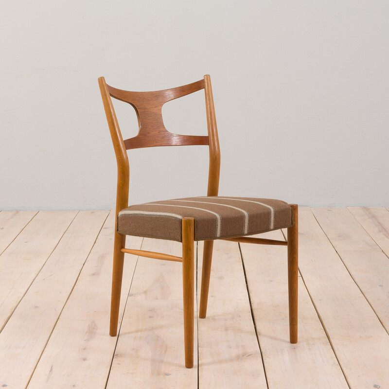 Set di 4 sedie vintage in teak e legno di quercia di Kurt Østervig per Randers Møbelfabrik, 1956