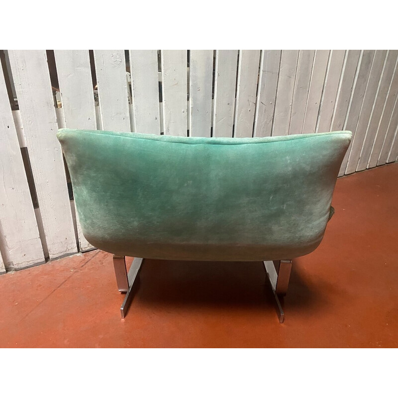 Sillón vintage modelo Onda Wave de Giovanni Offredi para Saporiti, 1975