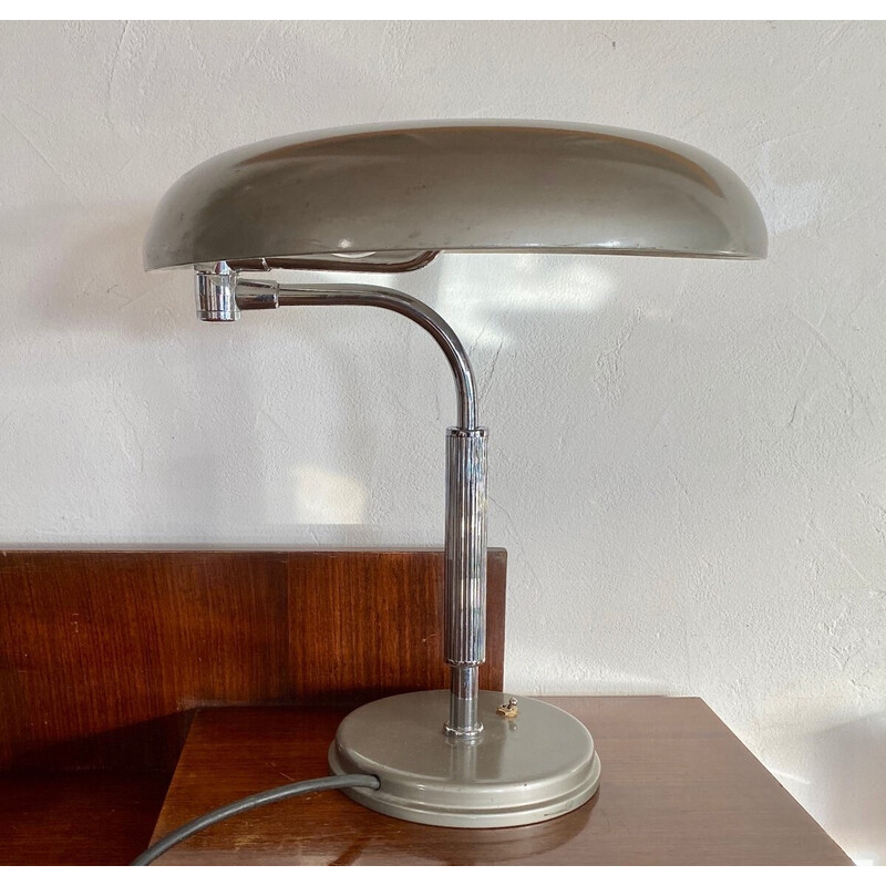 Vintage desk lamp Long Neck by Alfred Muller