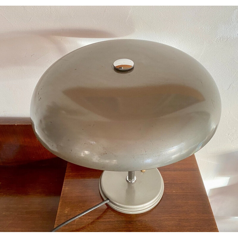 Lámpara de escritorio vintage Long Neck de Alfred Muller