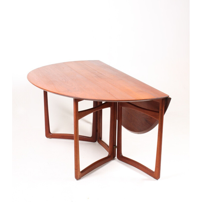 Gateleg Table by Peter Hvidt & Orla Mølgaard-Nielsen for France & Søn - 1950s