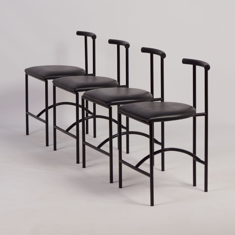 Set of 4 dining Chairs Tokyo by Rodney Kinsman for Bieffeplast - 1980s