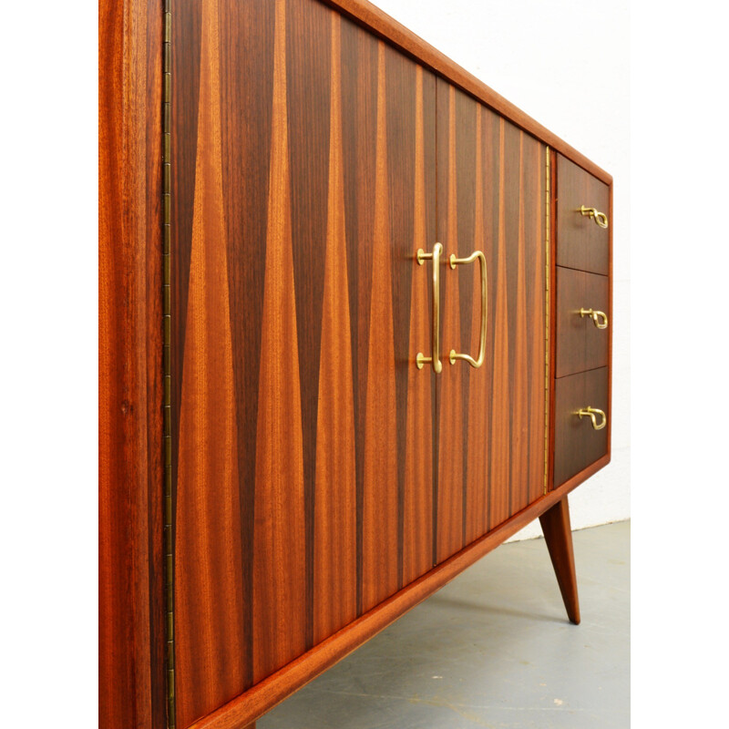 Mid-Century Rosewood and Teak Sideboard by Vanson - 1960s