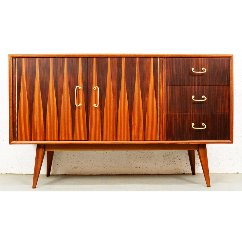 Mid-Century Rosewood and Teak Sideboard by Vanson - 1960s