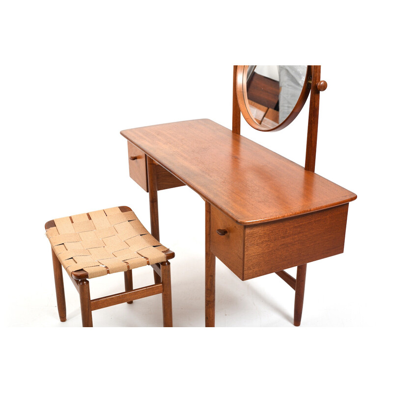 Vintage dressing table by Gunnar Myrstrand and Sven Engström for Bodafors, Sweden 1950s