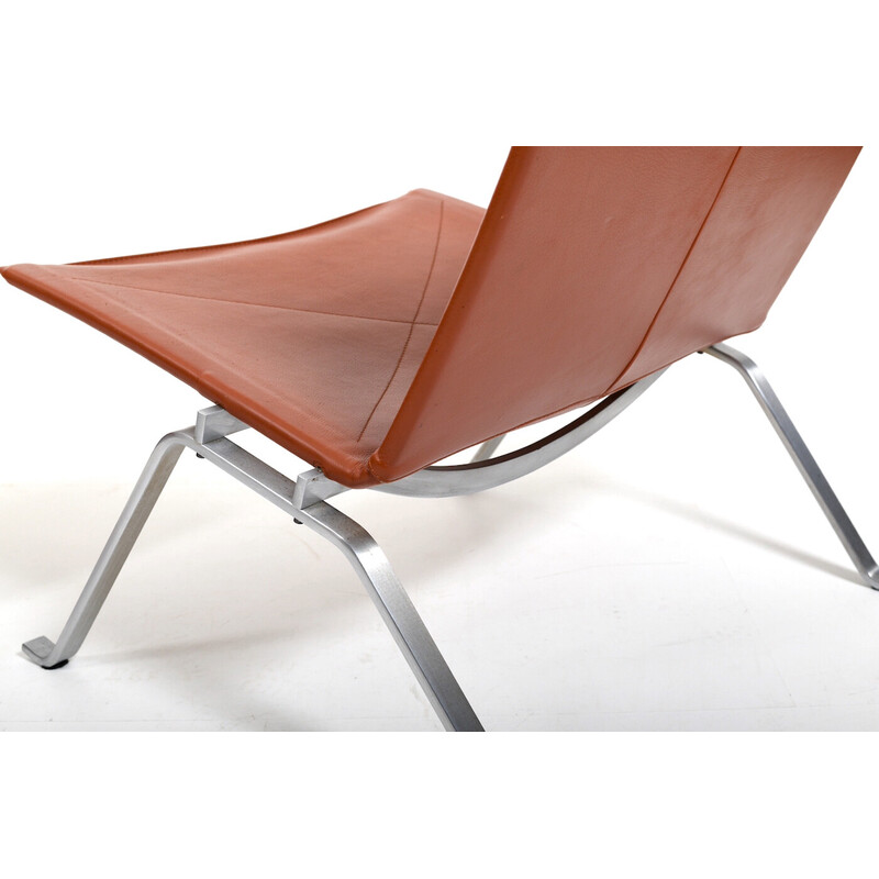 Par de poltronas vintage Pk22 de Poul Kjaerholm para Fritz Hansen, década de 1980