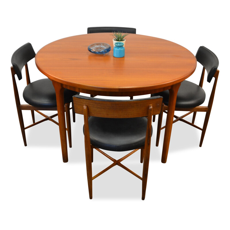 Mid-century modern G-Plan dining-set by V.B. Wilkins - 1960s 