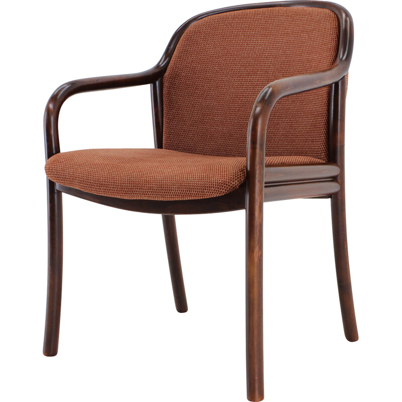 fauteuil vintage en bois