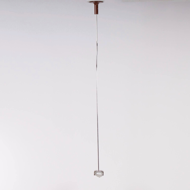 Italian spider ceiling lamp, model 4476 by Joe Colombo for Oluce - 1960s