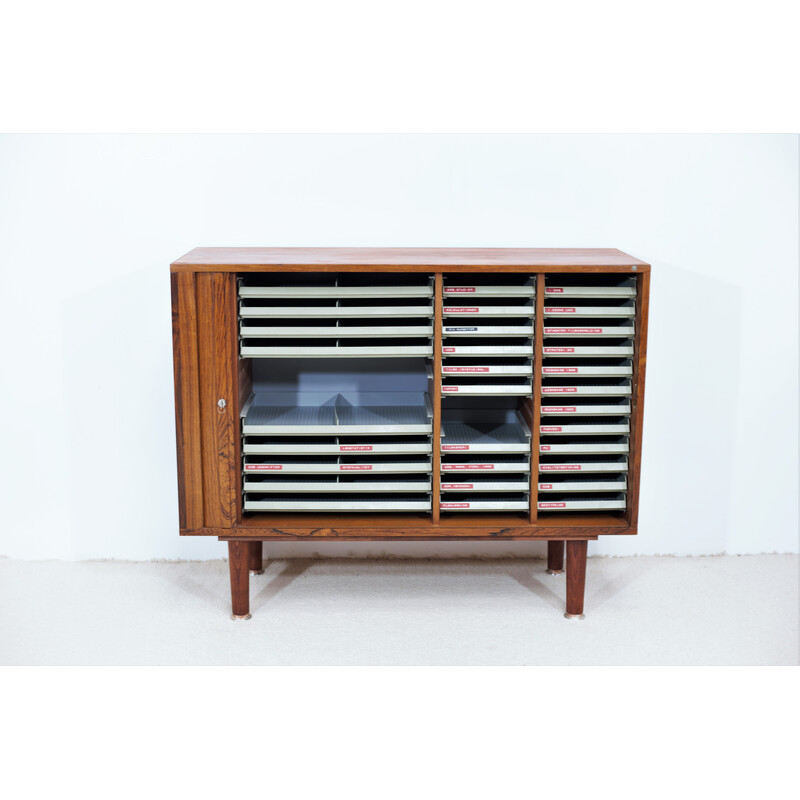 Vintage rosewood highboard by Marius Byrialsen for Nipu Møbler, 1960