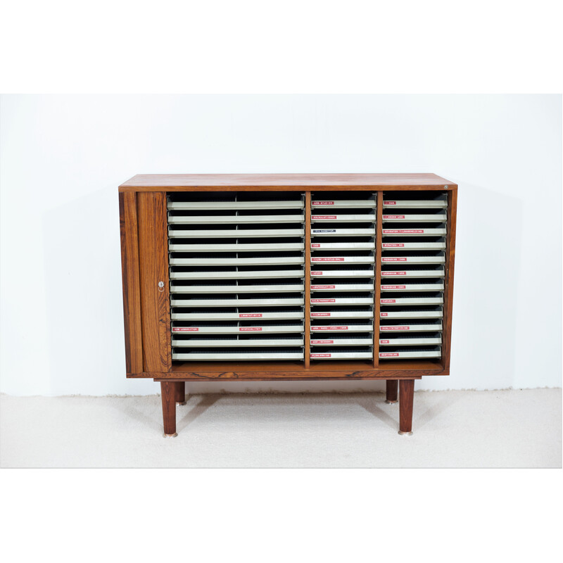 Vintage rosewood highboard by Marius Byrialsen for Nipu Møbler, 1960