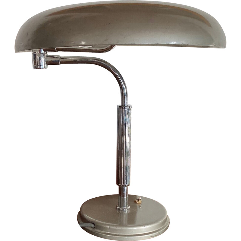 Vintage Schreibtischlampe Long Neck von Alfred Muller