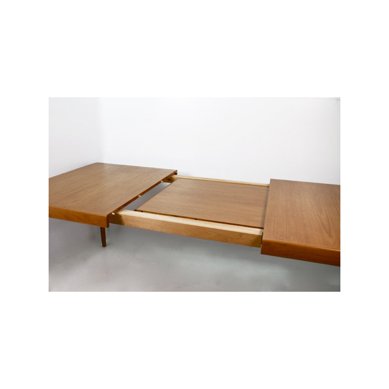 Vintage teak dining set by Henry Walter Klein for Bramin, Denmark 1960s