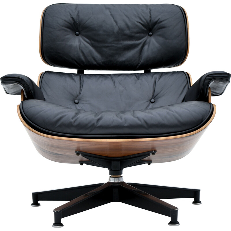 Cadeira de sala Vintage Eames para Herman Miller, anos 60