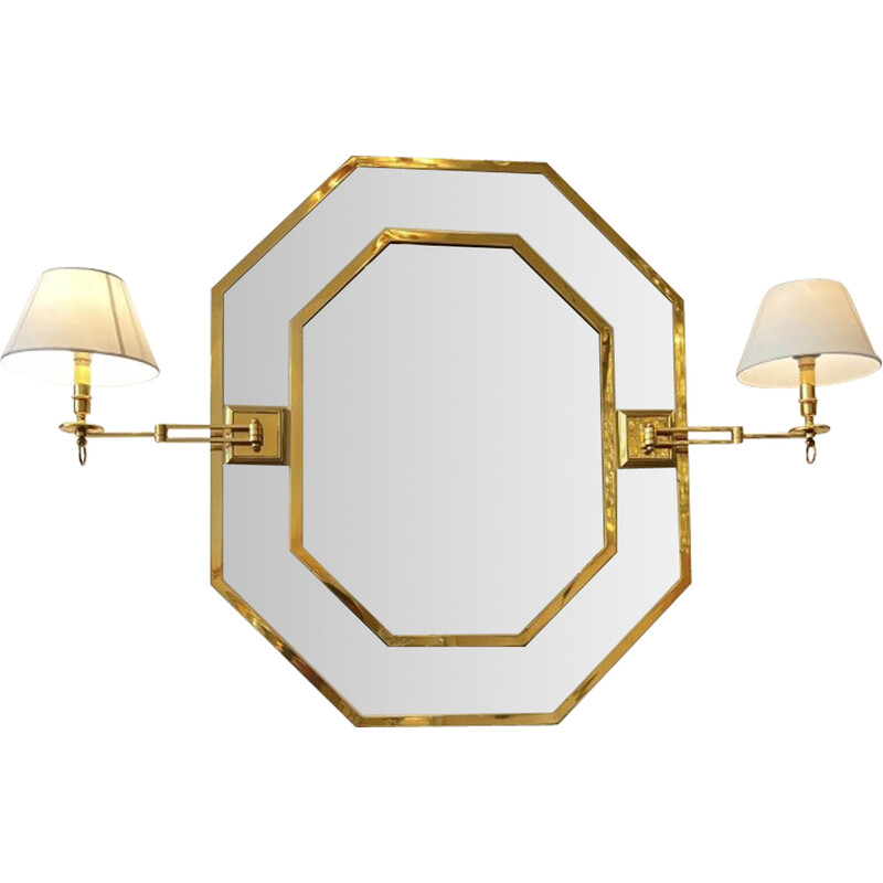 Miroir octogonal vintage