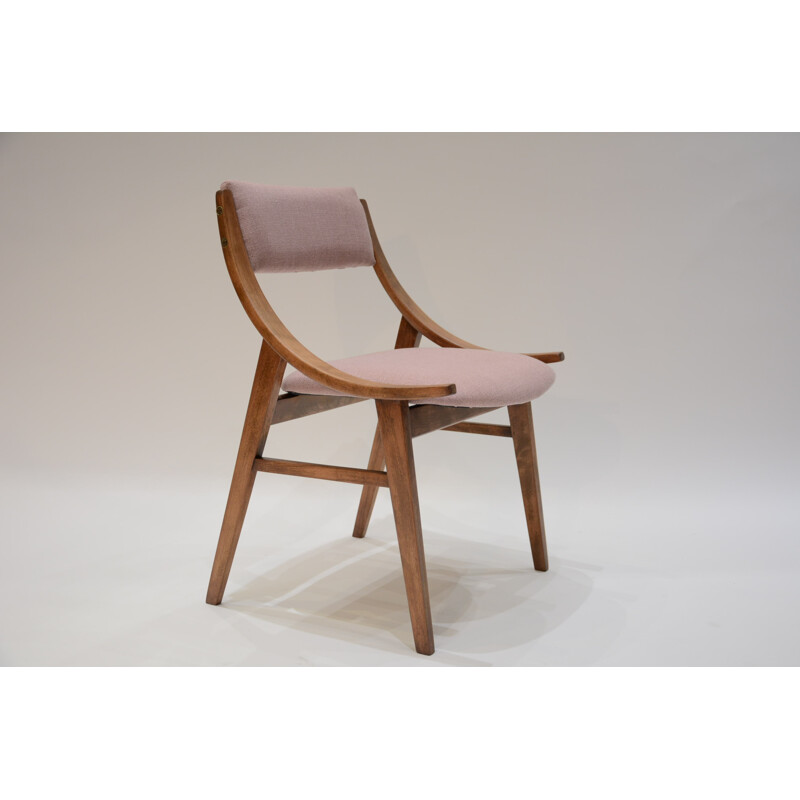 Pink chair model SAUT - 1960s