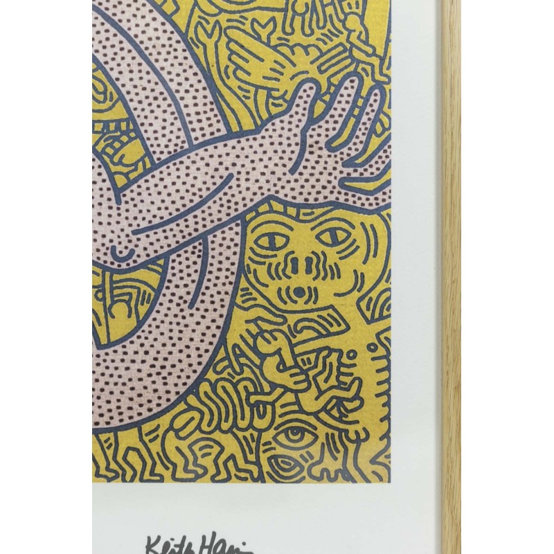 Serigrafia d'epoca di Keith Haring, 1990
