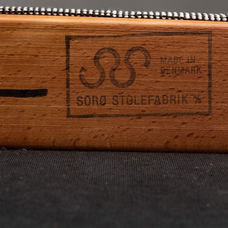Juego de 4 sillones vintage de palisandro de Erling Torvits para Soro Stolefabriks, años 60