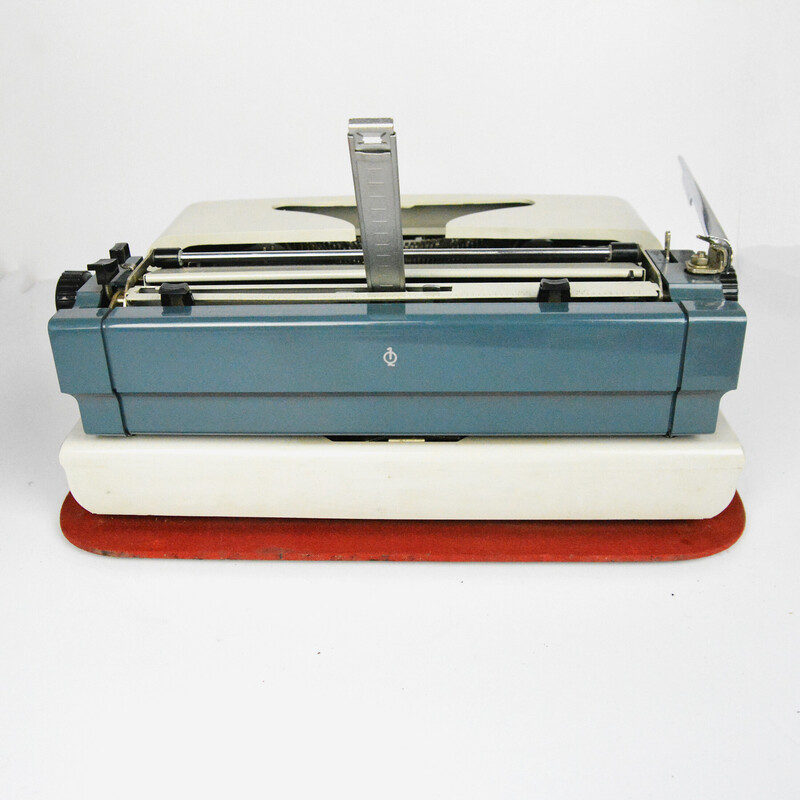 Máquina de escrever Vintage Erika para Veb Robotron Rechen- und Schreibtechnik Dresden, Alemanha 1976s