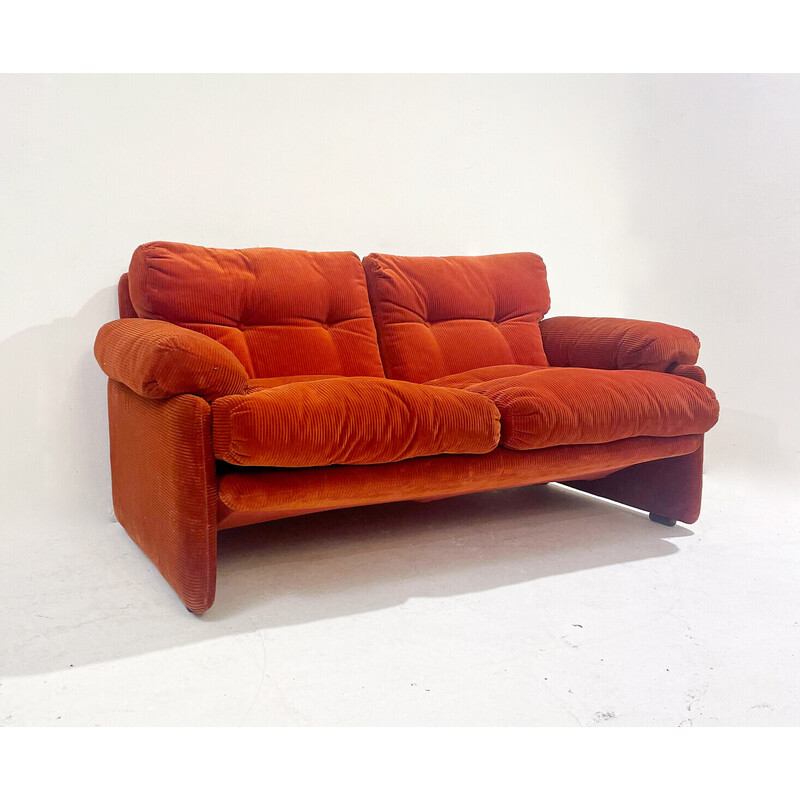 Vintage 2-seater Coronado sofa by Tobia Scarpa for C&B Italia, Italy