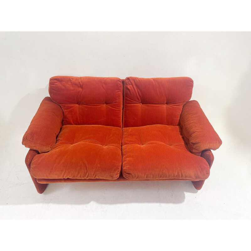 Vintage 2-seater Coronado sofa by Tobia Scarpa for C&B Italia, Italy