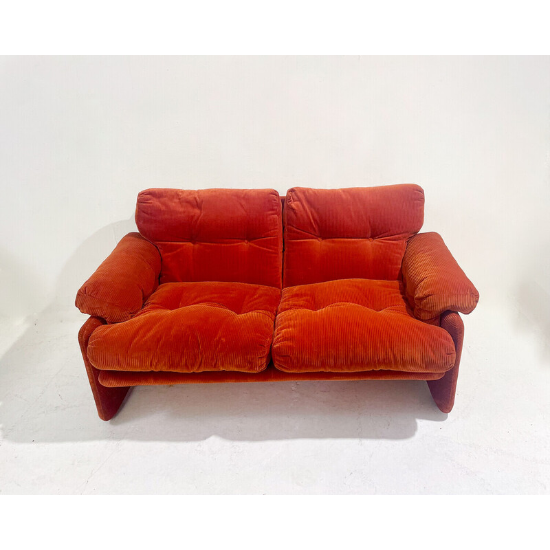 Vintage 2-seater Coronado sofa by Tobia Scarpa for C&B Italia, Italy