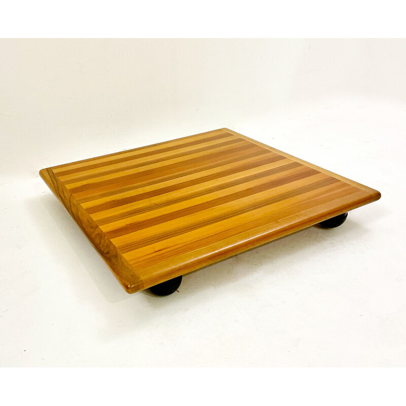 Vintage Pianura coffee table by Mario Bellini for Cassina, Italy