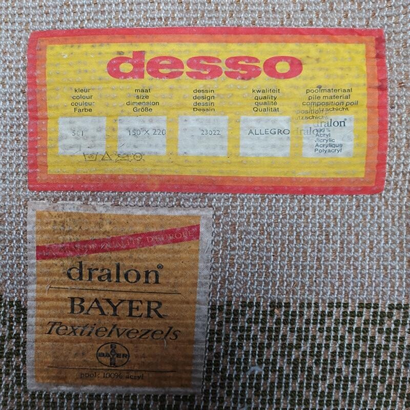 Tappeto vintage di Desso, anni '70