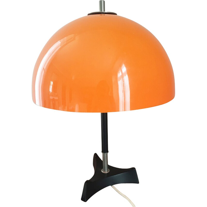 Italian table lamp in orange - 1950s