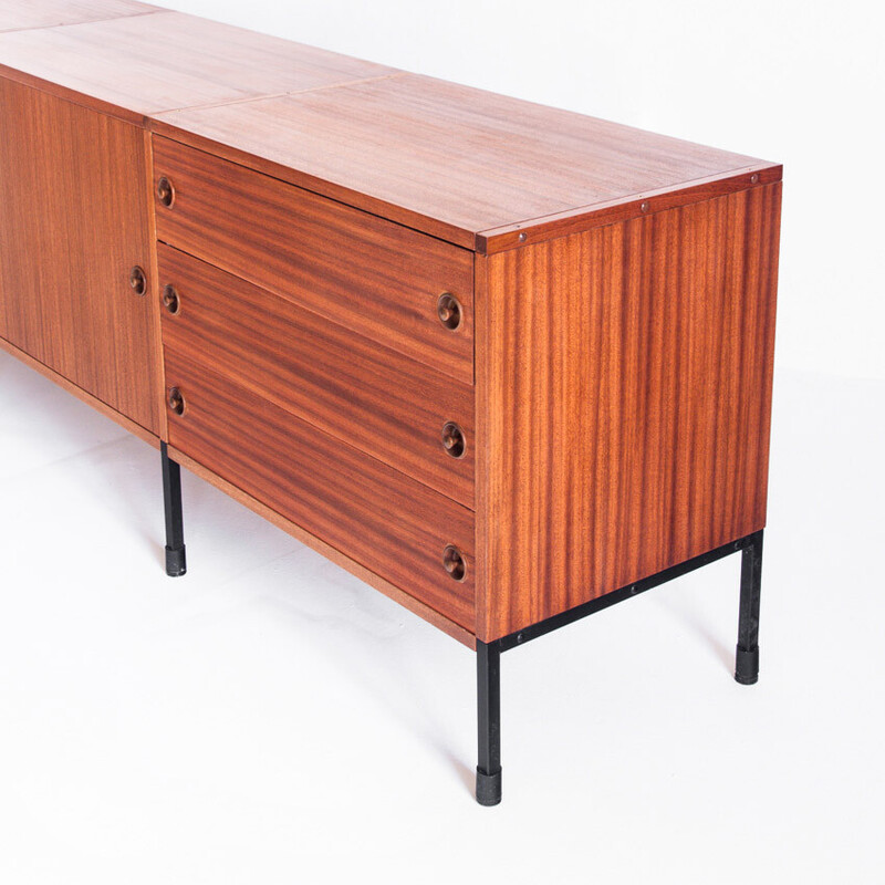 Vintage sideboard by Guariche, Motte and Mortier, France 1955s