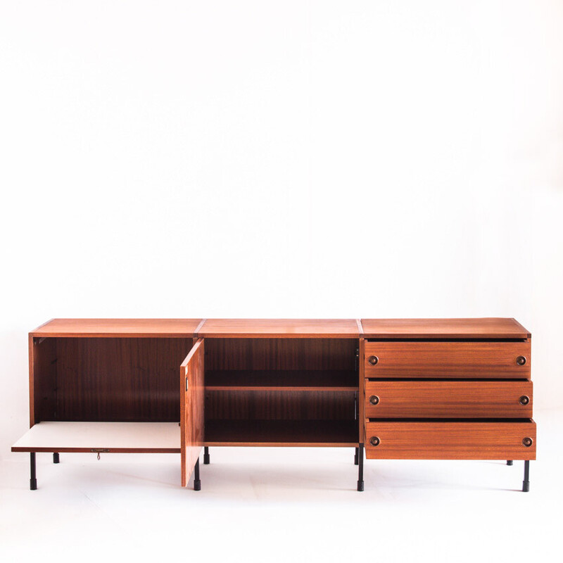 Vintage sideboard by Guariche, Motte and Mortier, France 1955s