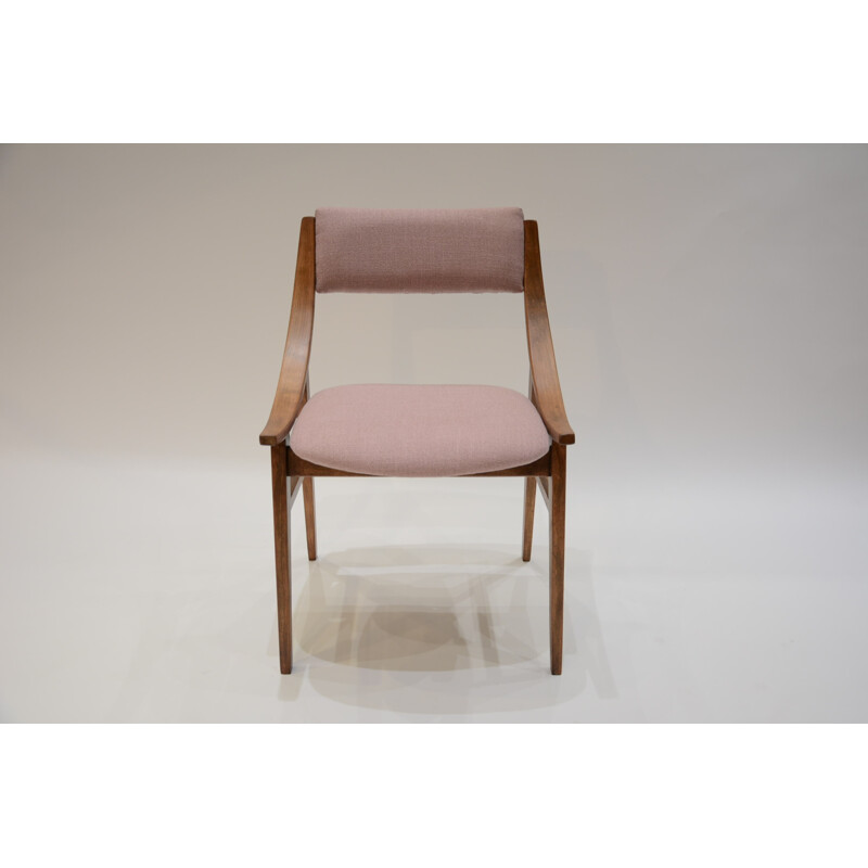 Chaise modèle SAUT rose - 1960