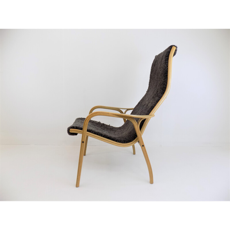 Vintage Zweedse Lamino fauteuil van Yngve Ekstrom