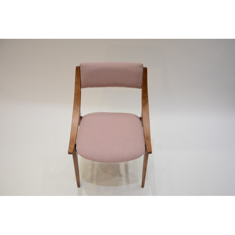 Pink chair model SAUT - 1960s