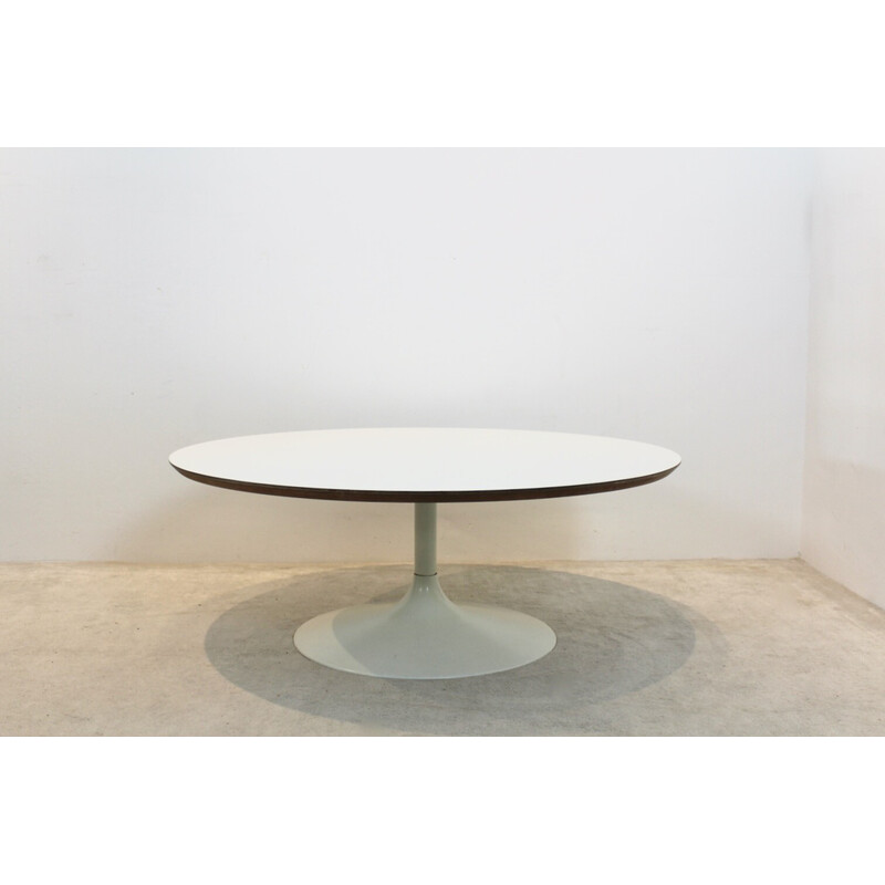 Vintage T830 tulip coffee table in melamine by Geoffrey Harcourt for Artifort, Netherlands