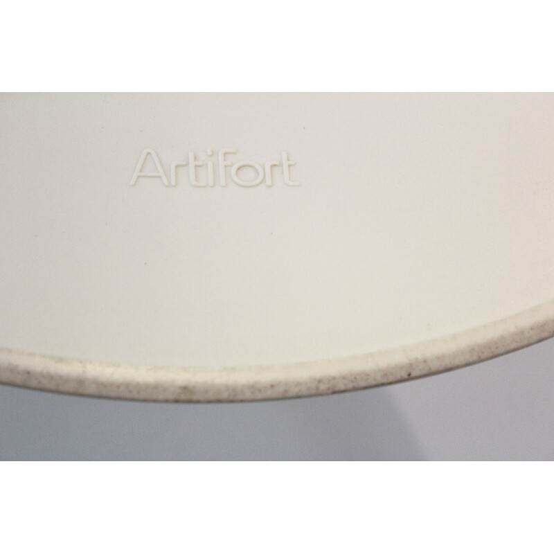 Vintage T830 tulip coffee table in melamine by Geoffrey Harcourt for Artifort, Netherlands