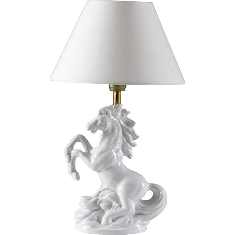 lampe vintage cheval